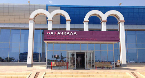 Аэропорт Махачкалы. Фото Магомеда Магомедова для "Кавказского узла"