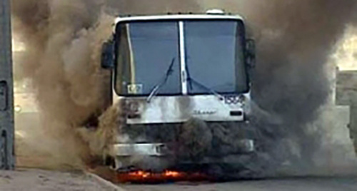 Возгорание автобуса в г. Ростове-на-Дону. Фото:  http://61.mchs.gov.ru/operationalpage/operational/item/3039532/