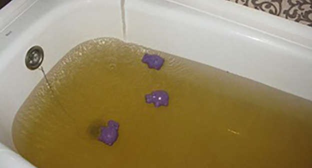 Нефильтрованная вода в одной из квартир волгоградской области. Фото: http://gg34.ru/society/16459--lr-.html