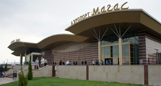 Аэропорт "Магас". Ингушетия. Фото: пресс-служба главы РИ http://mehkkhel.org/
