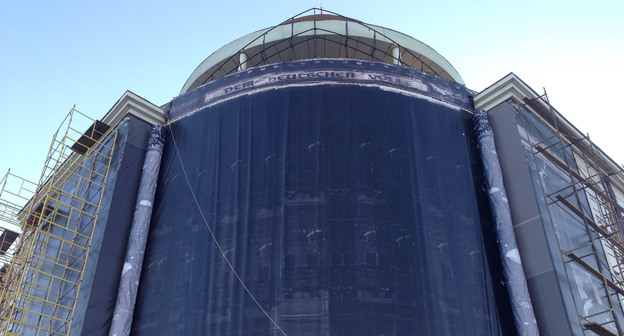 Здание управления департамента верховного суда РФ в Чеченской республике. Фото Магомеда Магомедова для "Кавказского узла"