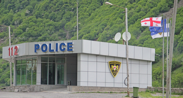 Полицейский участок в Грузии. Фото Магомеда Магомедова для "Кавказского узла"