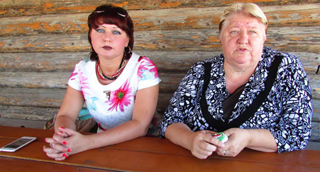 Валентина и Надежда Петрунины рассказали о преступлениях местного криминального авторитета и о коррупции местных властей. Фото Вячеслава Ященко для "Кавказского узла"