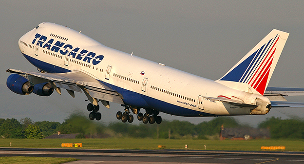 Самолёт авиакомпании "Трансаэро" Фото: http://avia.pro/news/transaero-mogli-prodat-eshchyo-v-2014-godu