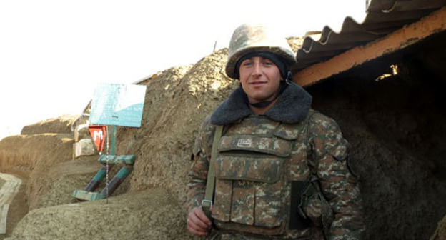 На боевом посту. Нагорный Карабах. Фото Алвард Григорян для "Кавказского узла"