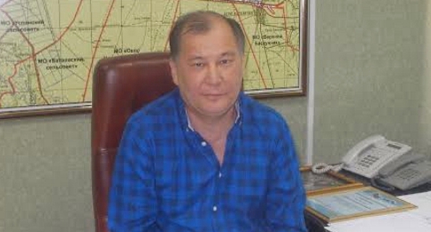 Глава Ахтубинска Аманга Нарузбаев. Фото Елены Гребенюк для "Кавказского узла"