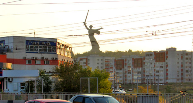 Смог над Волгоградом. 5 октября 2015 г. Фото Вячеслава Ященко для "Кавказского узла"