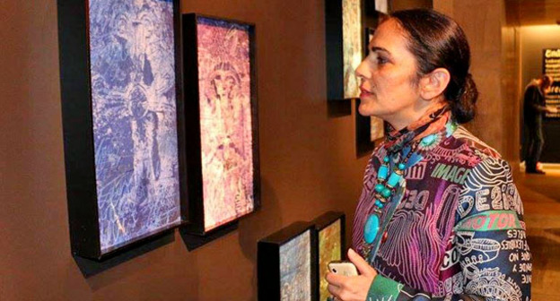 Выставка «Шунч» (дыхание), посвященная 100-летию геноцида армян. Ереван, 8 октября 2015 г. Фото Инессы Саргсян для "Кавказского узла"