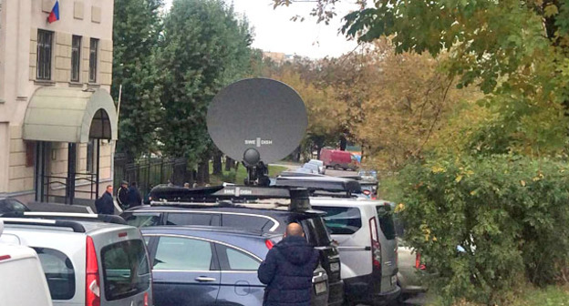 Лефортовский районный суд Москвы. 13 октября 2015 г. Фото Юлии Буславской для "Кавказского узла"