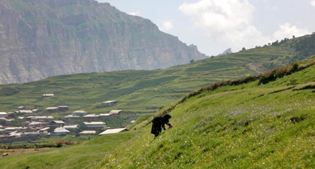 Село Кванада Цумадинского района Дагестана. Фото: Шамиль Кураев http://www.odnoselchane.ru/