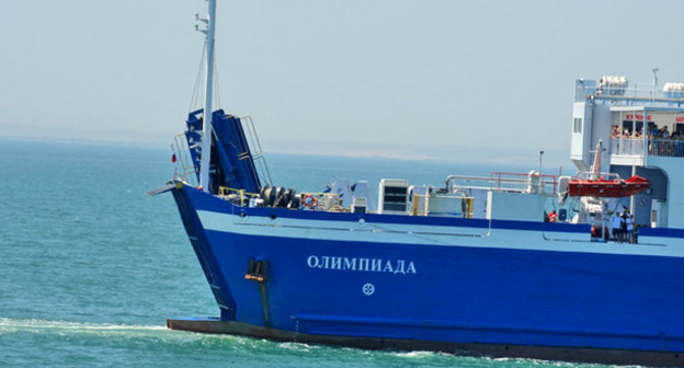 Паром на Керченской переправе. Фото Нины Тумановой для "Кавказского узла"