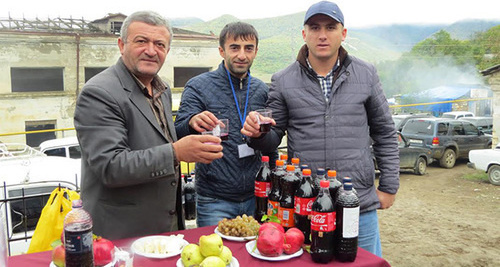 На фестивале вина в селе Тог Гадрутского района Нагорного Карабаха 17 октября 2015 год. Фото Алвард Григорян для "Кавказского узла"