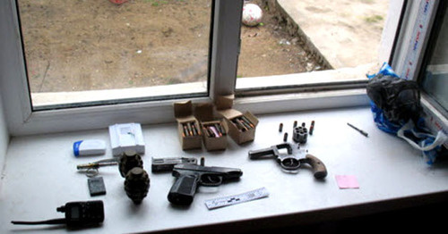 Оружие, боеприпасы. Фото http://nac.gov.ru/