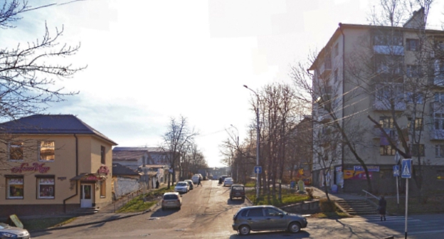 Перекресток улиц Либкнехта и Губина в Кисловодске. Фото: Maps.yandex.ru