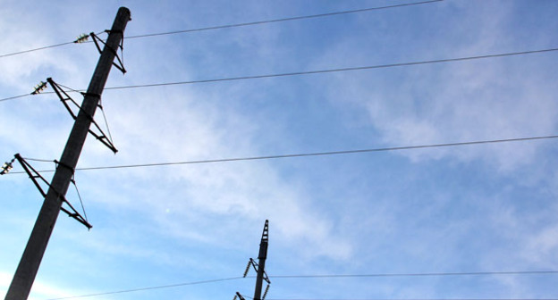 Линия электропередач. Фото Магомеда Магомедова для "Кавказского узла"