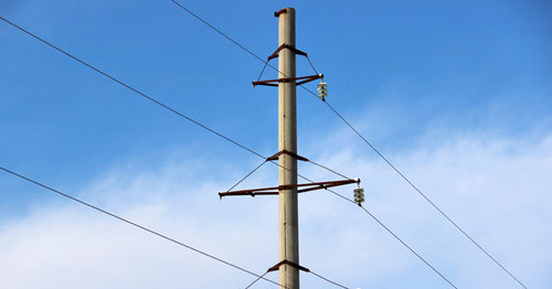 Линия электропередач. Фото Магомеда Магомедова для "Кавказского узла"