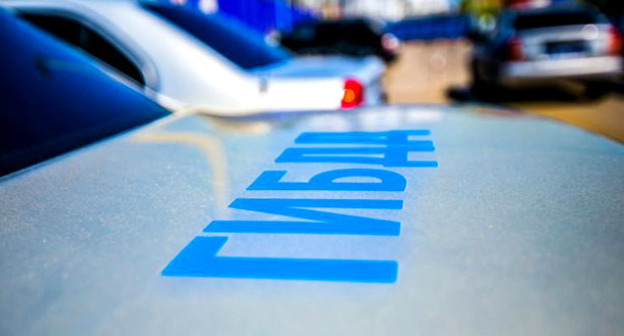 Машина ГИБДД. Фото: Максим Тишин / Югополис