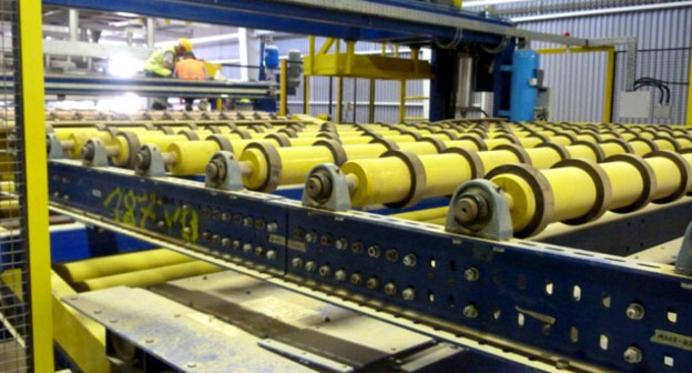 ОАО "Каспийский завод листового стекла". Фото www.riadagestan.ru