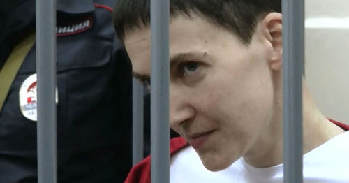 Надежда Савченко. Фото: Andrey Korolev (RFE/RL)