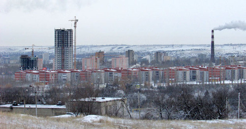 Кировский район Волгограда, изгиб Волги. Фото Вячеслава Ященко для "Кавказского узла"