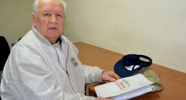 Вадим Уркунов. Фото Светланы Кравченко для "Кавказского узла"