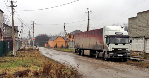 Старопромысловский район Грозного. Фото Магомеда Магомедова для "Кавказского узла" Старопромысловский район Грозного. Фото Магомеда Магомедова для "Кавказского узла"