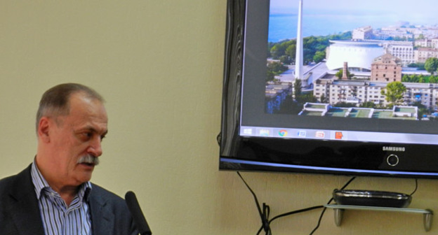 Сергей Скляр во время заседания в Общественной палате Волгоградской области. Волгоград, 31 марта 2016 г. Фото Татьяна Филимонова для "Кавказского узла"