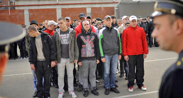 Новобранцы. Фото: Михаил Мордасов / Югополис. 