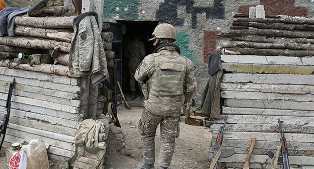 Солдат армии Нагорного Карабаха. Фото: © PAN Photo / Karo Sahakyan