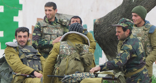 Добровольцы в Карабахе. Фото Алвард Григорян для "Кавказского узла" Добровольцы в Карабахе. Фото Алвард Григорян для "Кавказского узла"