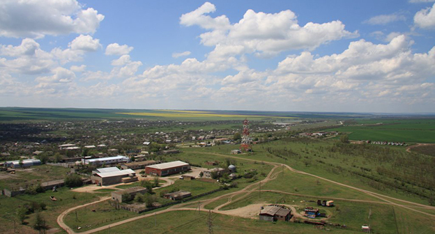 Вид на село Новоселицкое, Ставропольский край. Фото:  Булгаков Пётр, http://www.proavtoshkoly.ru/avtoshkola/cpv-novoselickoe-uchebniy-kabinet/photo/broad