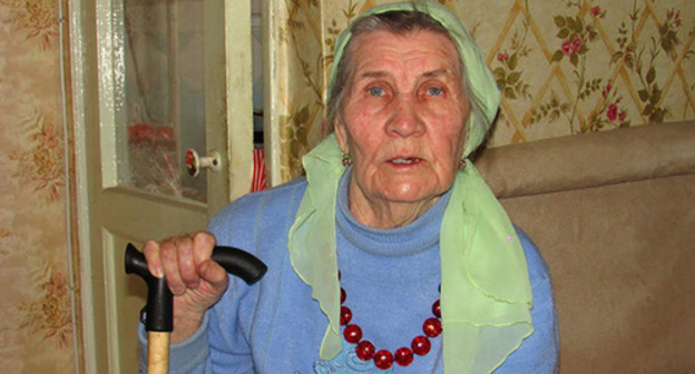 Ветеран Великой Отечественной войны Лидия Петрова. Фото Вячеслава Ященко для "Кавказского узла"