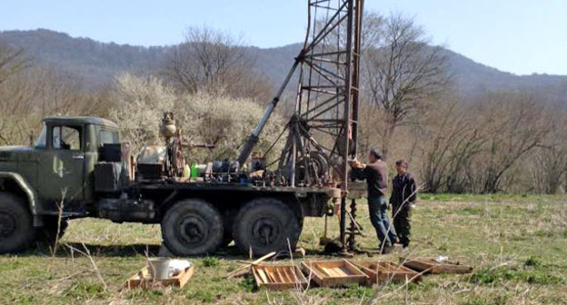 Строительство нового микрорайона начато под Хасаньей. КБР. Апрель 2016 г. Фото Людмилы Маратовой для "Кавказского узла"