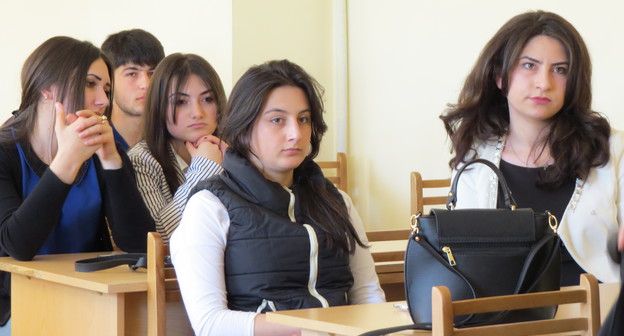 Участники программы «Активизация гражданского общества». Нагорный Карабах, Шуши, 21 апреля 2016 г. Фото Алвард Григорян для "Кавказского узла"