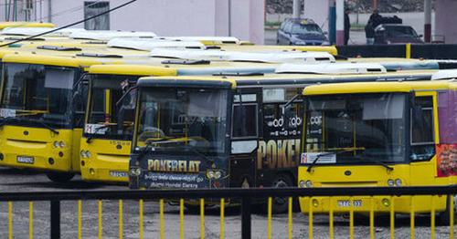 Автобусы. Грузия. Фото: Александр Имедашвили, NEWSGEORGIA.