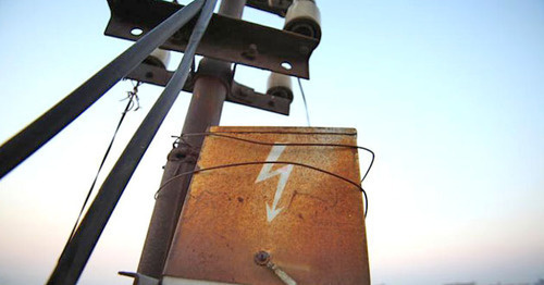 Электрический столб. Фото: Юрий Гречко / Югополис