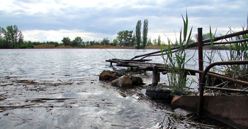 В Волго-Ахтубинскую пойму вошли паводковые воды. Среднеахтубинский район Волгоградской области. Фото Вячеслава Ященко для "Кавказского узла"