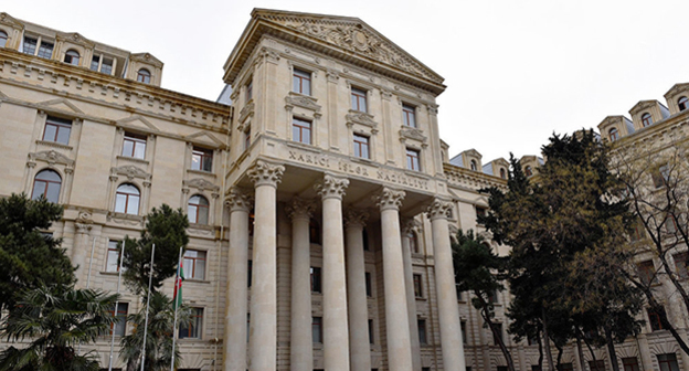 МИД Азербайджана. Фото: © Sputnik/ Murad Orujov, http://ru.sputnik.az/politics/20160511/405098546.html
