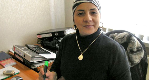 Зарема Гайсанова. Фото http://www.pytkam.net/press-centr.novosti/3955