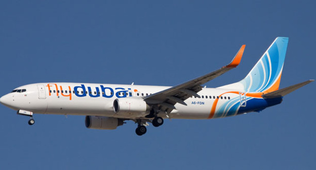 Самолет Boeing 737 авиакомпании FlyDubai. Фото: Ole Simon https://ru.wikipedia.org
