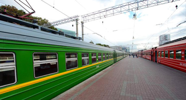 Пассажирские поезда. Фото: Юрий Гречко / Югополис