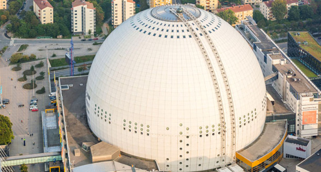 Эрикссон-Глооб - место проведения "Евровидения-2016". Стокгольм. Фото: Arild Vågen https://ru.wikipedia.org/