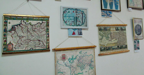Карты представленные на выставке. Ереван, 15 мая 2016 г. Фото Армине Мартиросян для "Кавказского узла"