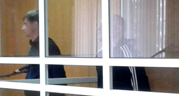 Оглашение приговора Олегу Дзарахохову в зале суда. Северная Осетия, 20 мая 2016 г. Фото Эммы Марзоевой для "Кавказского узла"