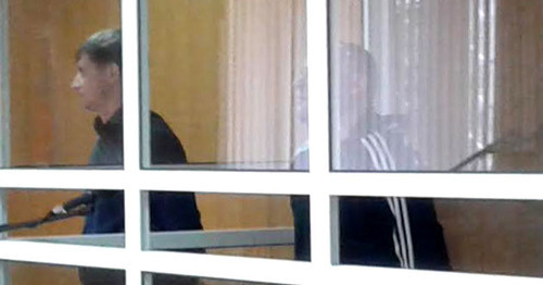 Оглашение приговора Олегу Дзарахохову в зале суда. Северная Осетия, 20 мая 2016 г. Фото Эммы Марзоевой для "Кавказского узла"