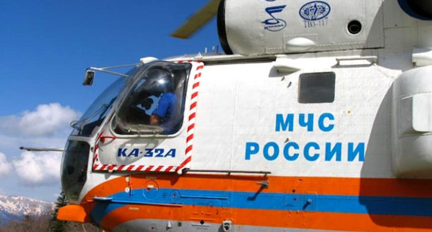 Вертолет МЧС. Фото: Римма Перминова ГУ МЧС по Краснодарскому краю