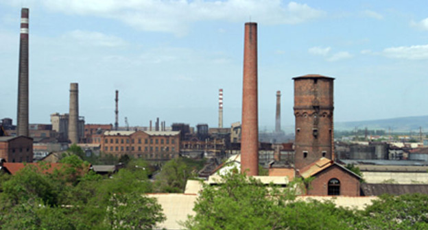 Металлургический завод "Электроцинк" во Владикавказе. Фото http://electrozink.ugmk.com/ru/about/production/