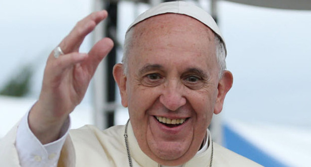 Глава Римско-католической церкви папа Франциск. Фото: Korea.net https://ru.wikipedia.org/