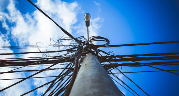 Электрический столб. Фото: Максим Тишин / Югополис