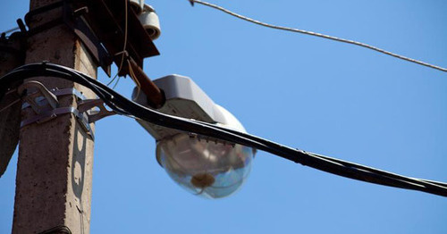 Электрический столб. Фото: Юрий Гречко / Югополис